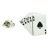 Royal Flush Cards Design Lapel Pin Badge (AJTP82)