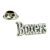 Dog Lover Boxers Lapel Pin Badge