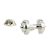 Dumbbell Weight Lifters Gym Lapel Pin Badge