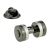2 Tone Dumbell, Lapel Pin badge