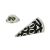 Italian Pizza Slice, Metal Lapel Pin Badge