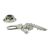 Blue Whale Skeleton Lapel Pin Badge
