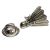 Rhodium Plated Badminton Shuttlecock Lapel Pin Badge