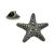 Starfish Design Lapel Pin Badge
