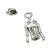 Wine Bottle Opener Lapel Pin Badge