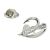 Fly Fishing Hook Lapel Pin Badge