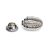 Fossilised Trilobite Design Rhodium Plated Lapel Pin Badge