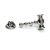 Gavel Lapel Pin Badge