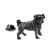 Pug Design Pewter Lapel Pin Badge