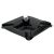 Cigar Ashtray  Four Position  Ceramic Black  Approx 22cm Square Boxed (1)