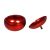 Red Apple Aluminium Windproof Ashtray 10cm Diameter Boxed 