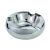 Aluminium Paris Design  3 Position Round Cigar Ashtray 18.5cm Diameter x 5.8cm