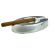 Aluminium Venice Design  2 Position Oval Cigar Ashtray 20 x 11 x 3.5cm
