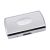 Engravable Chrome 10KS Mini Double Sided Striped Cigarette Case