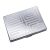 Metal Silver Pattern Design Single Sided Cigarette Case