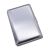 Cigarette Case Metal Brushed Chrome Lacquered, Holds Upto 7 Kingsize 