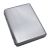Cigarette Case metal Brushed Chrome Lacquered (Engravable)