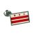 USA American COLUMBIA State Flag Lapel Pin Badge