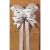 Pack of 5 Pull Up Pew Bows in gold or silver edge trim