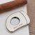 Personalised Silver Bean Shaped 46 Ring Gauge Cigar Cutter 