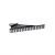 Black & Silver Classic Tie Clip