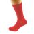 Red Plain Socks