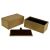 Contemporary Craft Brown Paper Design Cufflinks Box
