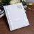Beautiful White & Silver Heart Charm Guest Book
