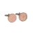 Rhodium Plated Cufflinks With Polished  Decimal Half Pence Coin