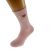 I Love Border Terriers Ladies Light Pink Socks