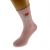 I Love Greyhounds Ladies Light Pink Socks