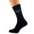 Constellation Star Sign Mens Black Socks