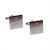 Engraved 70th Birthday Caution 60 Zone Ends! Cufflinks