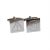 Engraved Road Sign Style Caution 40th Birthday Cufflinks