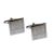 60th Birthday Caution 50 Zone Ends!  Engraved Cufflinks