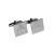 Engraved Road Sign Style Caution 70th Birthday Cufflinks