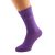Purple Crystal Wedding Socks