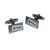 Vintage Luggage Tag Style Wedding Role Cufflinks