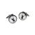 Mac Kenzie Tartan Stag Cufflinks