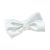 White Polyester Bow Tie