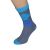 Turquoise Diamond Pattern Bright Mens Socks