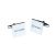 Contemporary Font Square Wedding Cufflinks
