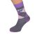 Purple Funky Wedding Role Socks Diamonds, Stripes or Spots
