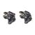 English Made Pewter Labrador / Retriever Dogs Head Cufflinks