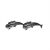 English Made Whale Pewter Cufflinks