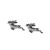 English Made Leaping Stag Pewter Cufflinks