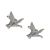 English Made Mallard Duck Pewter Cufflinks