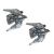 English Made Swooping Falcon Bird Pewter Cufflinks