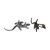 English Made Lizard Gecko Pewter Cufflinks