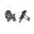 English Made Poodle Dog Pewter Cufflinks